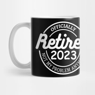 Retired Officially 2023 Mug